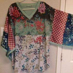 COPY - Kimono Style Top Bright Colors